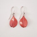Copper Round Rata Earrings Small