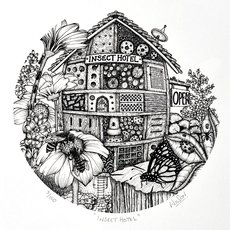 Insect Hotel Fine Art Print-artists-and-brands-The Vault