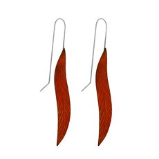 Copper Leaf Earrings-jewellery-The Vault