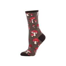 Men's Socks Pretty Fly For a Fungi Charcoal Heather-artists-and-brands-The Vault