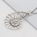 Nautilus Necklace Silver