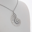 Nautilus Necklace Silver