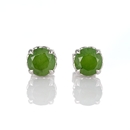 Baby Dewdrop Studs with Pounamu