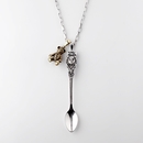 Goldilocks Spoon Pendant Brass