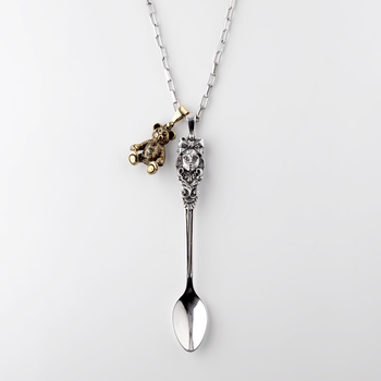 Goldilocks Spoon Pendant Brass