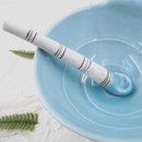 Swirl Bowl & Spoon Aqua