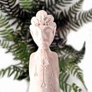 White Nature Goddess Sculpture