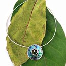 Lifesaver Silver Paua Necklace