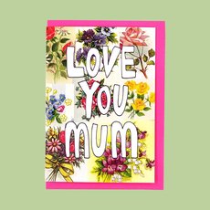 Floral Mum Card-cards-The Vault