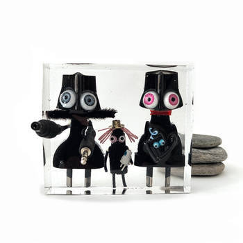 Family Bots Cryobot Sculpture