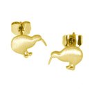 Kiwi Studs Gold Plate