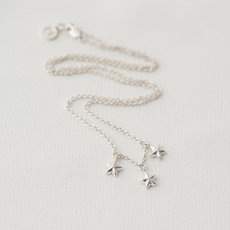 On My Stars Necklace Silver-jewellery-The Vault