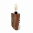 Reclaimed Totara Fence Post Lamp w Staple