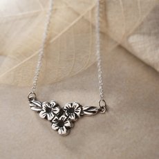 Manuka Flowers Necklace-jewellery-The Vault