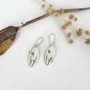 Pohutukawa Leaf Earrings