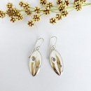 Pohutukawa Leaf Earrings