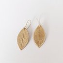 Petite Leaf Earring Bronze