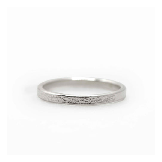 Textured Ring Silver