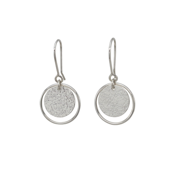 Roundabout Earrings Silver