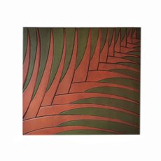 Orange and Green Flax Original Painting-artists-and-brands-The Vault