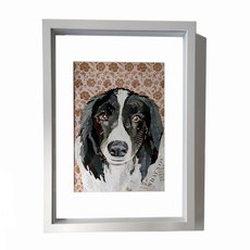 Maggie A4 Framed Original Artwork-artists-and-brands-The Vault