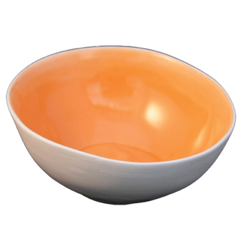 Round Ceramic Bowl 120mm - Apricot