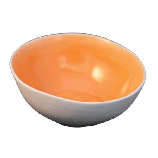 Round Ceramic Bowl 120mm - Apricot