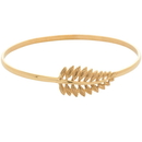 Fern Bangle 18ct Gold Plate