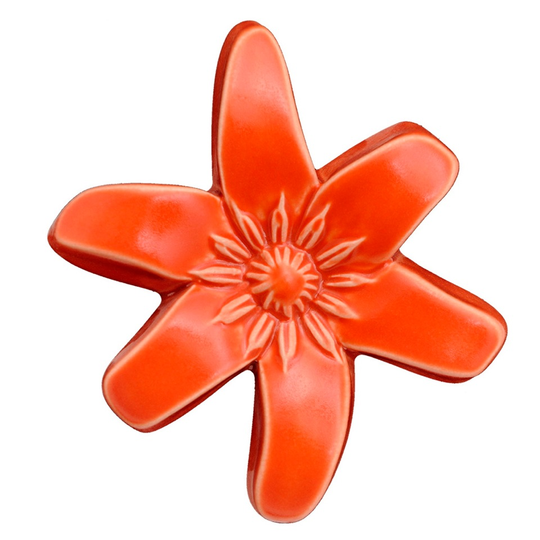 Wall Flower Clematis Orange