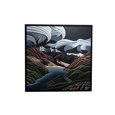 Lake Luna Print Box Frame-artists-and-brands-The Vault