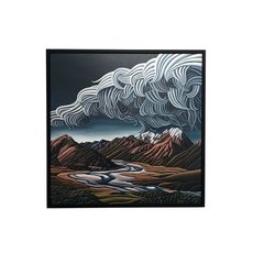 Te Awa Whakatipu Print Box Frame-artists-and-brands-The Vault