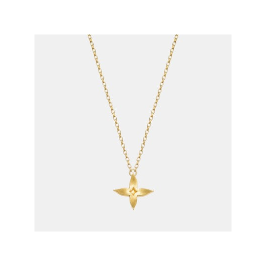 Jasmine Chain Necklace 22ct Gold Plate