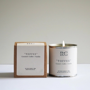 Toffee Tinned Candle-lifestyle-The Vault
