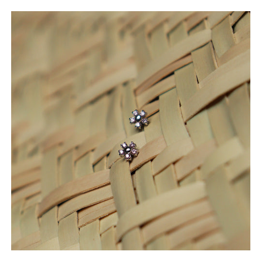 Manuka Gem Studs Silver