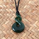 Pounamu Pendant Pikorua Kahurangi Twist