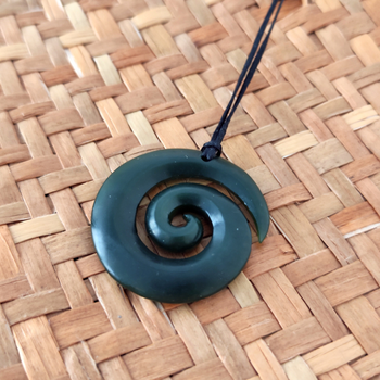 Pounamu Pendant Koru