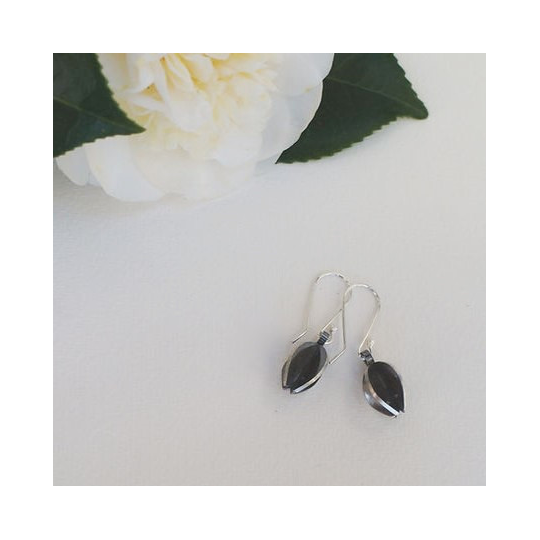 Snowdrop Earrings Silver
