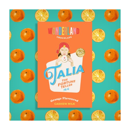 Orange Flavoured Cashew Milk Chocolate