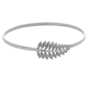 Fern Bangle Silver