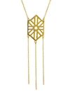 Deco Necklace - 18ct Gold Plate