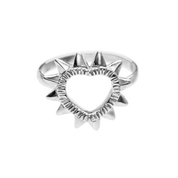 Protect Your Heart Ring Silver Small