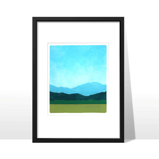 A New Day1 Frame Unique Gel Plate Monotype Medium