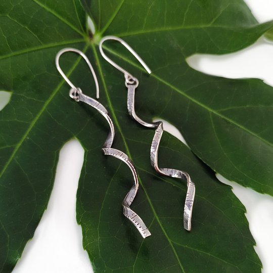 Tape Measure Earrings