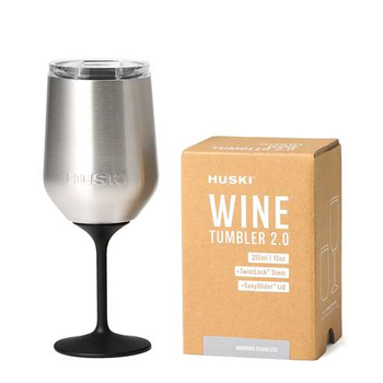 Wine Tumbler 2.0 Brushed Stainless