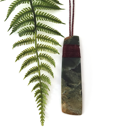 Pounamu Pendant Bound Toki
