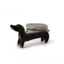 Ceramic Figurine Dog Black