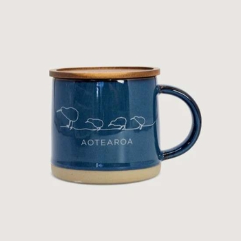 Ceramic Mug Kiwi Navy-lifestyle-The Vault