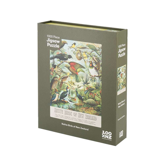 NZ Native Bird Jigsaw Puzzle Box