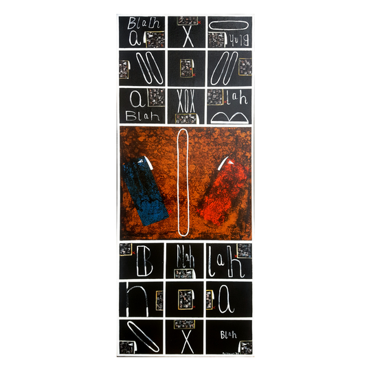 Sometimes You Bend Mixed Media Original Art