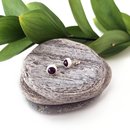 Amethyst Small Round Studs
